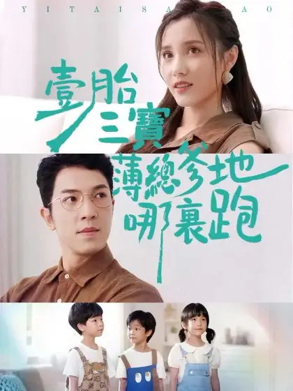 壹胎三寶,薄總爹地哪裏跑